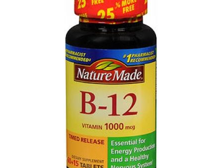 Nature Made Vitamin B-12 75 tabs By Nature Made Hot on Sale