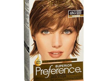 LOreal Superior Preference Hair Color Lightest Golden Brown 1 each By L oreal Discount