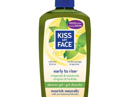 Bath & Shower Gel Early To Rise 16 OZ EA By Kiss My Face Fashion