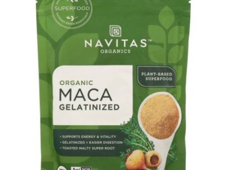 Maca Gelatinized Powder 16 Oz By Navitas Naturals Supply