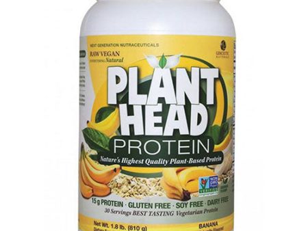 Plant Head Protein Banana 1.8 lbs By Nature s Answer on Sale