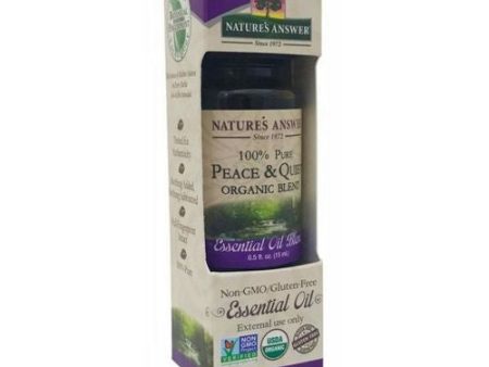 Organic Essential Oil Peace & Calming 0.5 oz By Nature s Answer Online