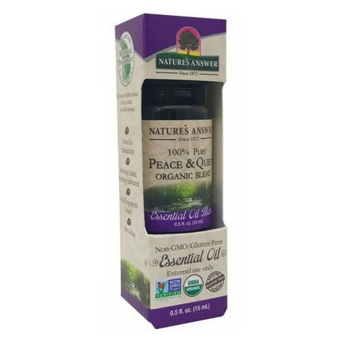 Organic Essential Oil Peace & Calming 0.5 oz By Nature s Answer Online