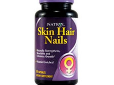 Skin-Hair-Nails 60 Caps By Natrol For Discount