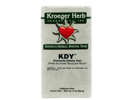 KDY (Kidney Tea) Loose 2 oz By Kroeger Herb For Discount