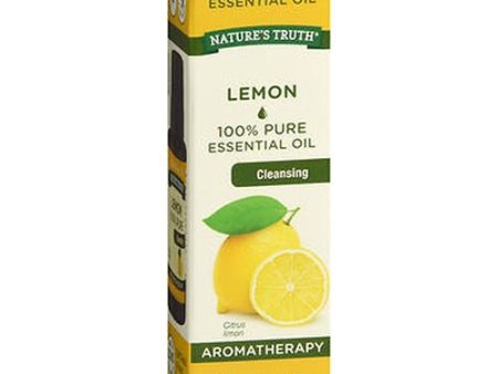 Nature s Truth 100% Pure Essential Oil Lemon .51 Oz By Nature s Truth For Cheap