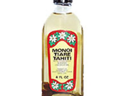 Coconut Oil Gardenia (Tiare) w Sunscreen 4 Oz By Monoi Tiare Online Sale