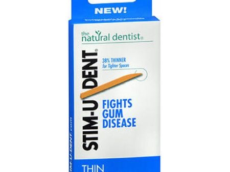 Stim-U-Dent Plaque Removers Thin Mint 160 each By Natural Dentist Hot on Sale