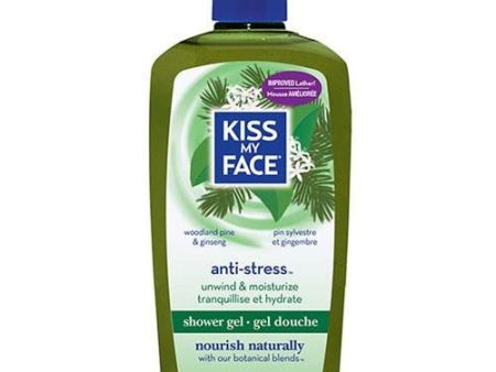 Anti-Stress Bath & Shower Gel Woodland Pine & Ginseng, 16 Oz By Kiss My Face Online Hot Sale