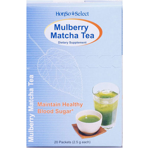 Mulberry Matcha Tea 20 Pkt By Honso USA   Japanese Herbal Kampo Online Sale