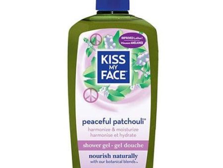 Bath & Shower Gel Peaceful Patchouli, 16 Oz By Kiss My Face Supply