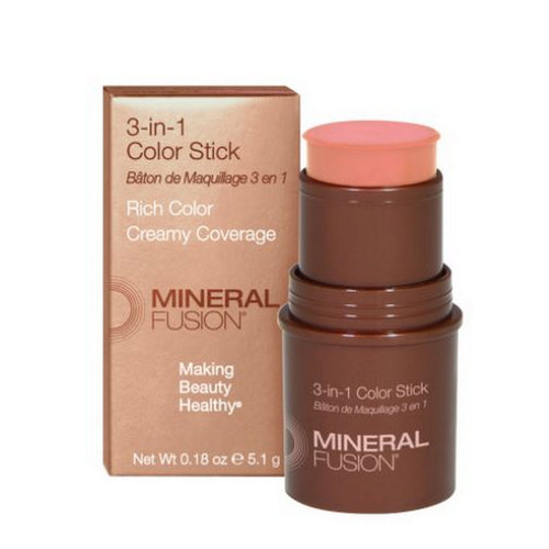 3-in-1 Color Stick Terra Cotta .18 Oz By Mineral Fusion Fashion