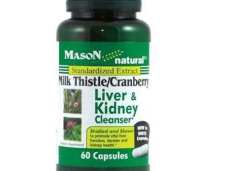 Liver & Kidney Cleanser 60 Caps By Mason Online