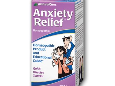 Anxiety Relief Tabs 120 By Natural Care Hot on Sale