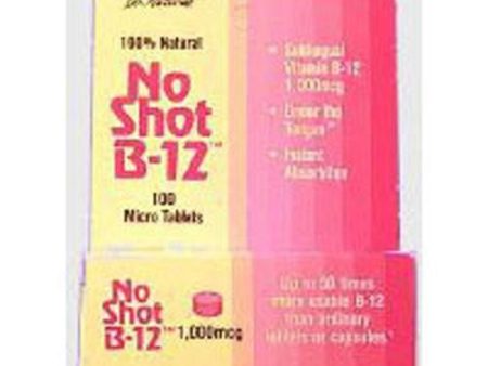 No-Shot B-12 Homeopathic Sublingual 100 Tabs By World Organics For Cheap