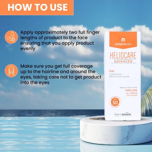 Heliocare Advanced Sunscreen Gel with SPF 50 Cheap