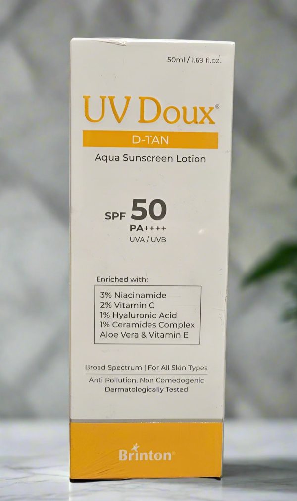 UV Doux D-Tan Aqua Sunscreen Lotion Online Sale