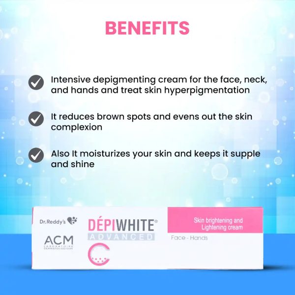 Depiwhite Advanced Cream | Depigmenting Cream for Face For Sale