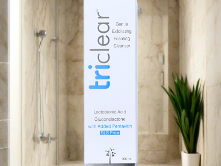 Triclear Gentle Exfoliating Foaming Cleanser Online now