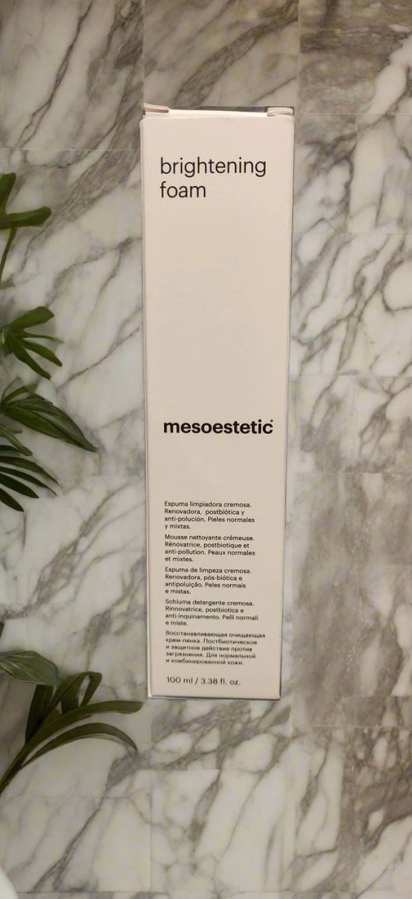 Mesoestetic brightening foam Supply