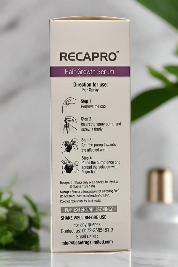 Recapro Hair Growth Serum Supply