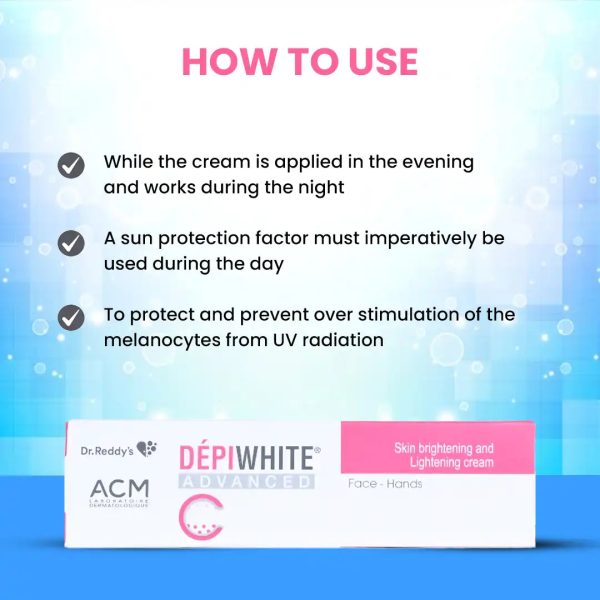 Depiwhite Advanced Cream | Depigmenting Cream for Face For Sale