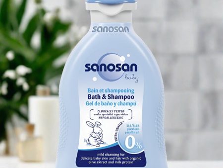 Sanosan Baby Bath & Shampoo 500 ml Supply