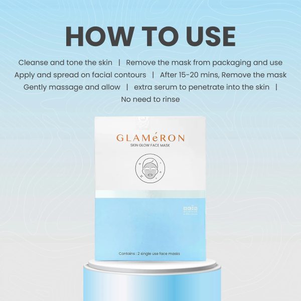 Glameron Skin Glow Face Mask Hot on Sale