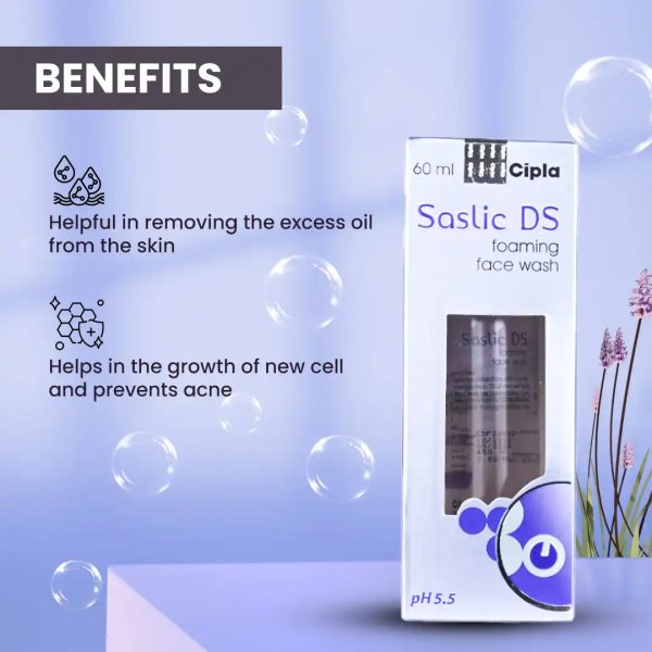 Saslic DS Foaming Face Wash Online Hot Sale