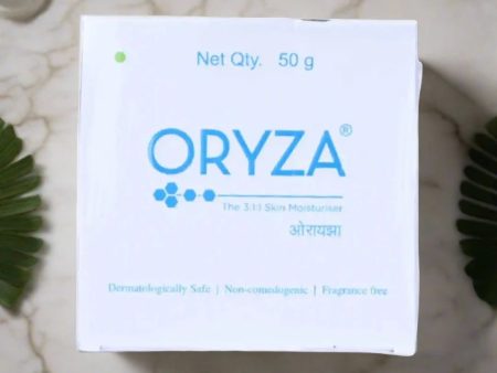 Oryza Skin Moisturiser Cream for Combination and Dry Skin For Discount